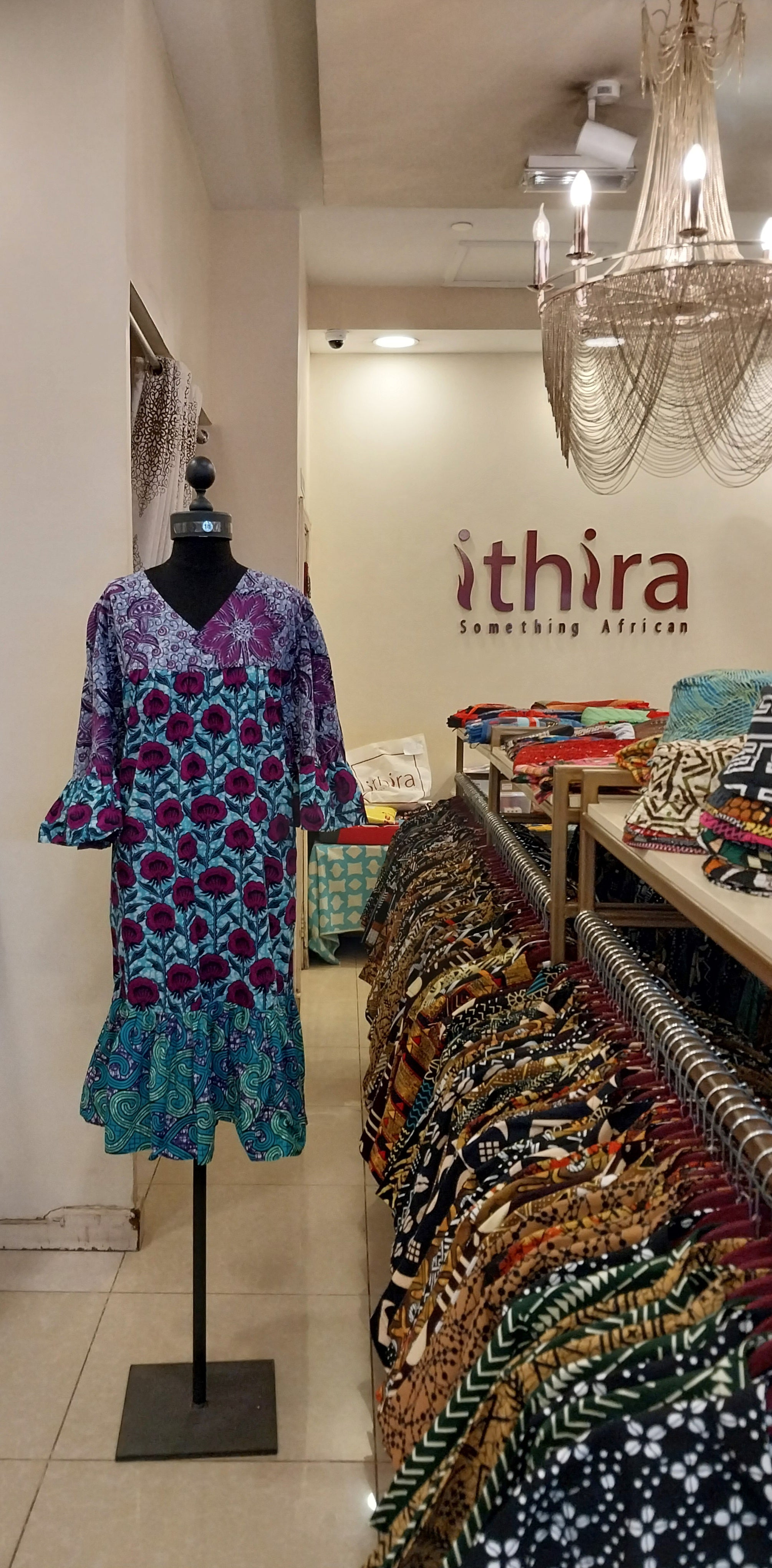 short mix and match kitenge dresses Amoke Oversized Short Dress in Burnt Orange Yellow Black White African Ankara Print