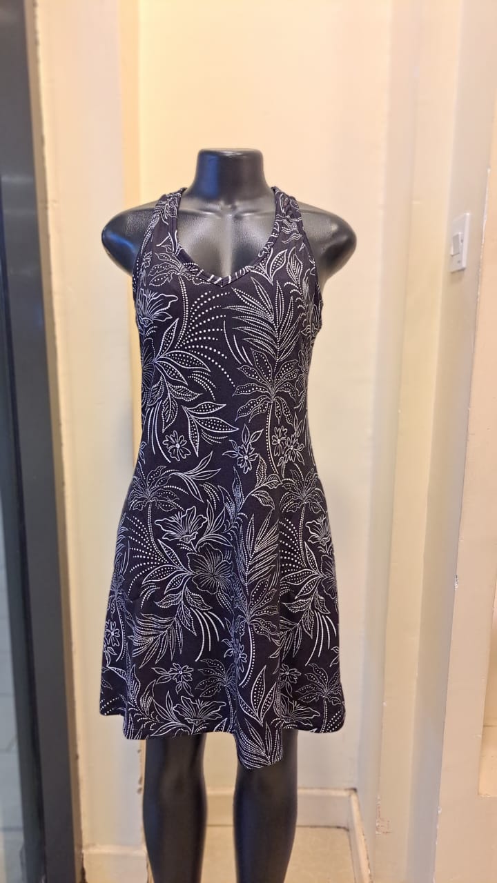 Ithira Kenya - Breezy Floral Sundress - Sleeveless Beach Vacation Dress