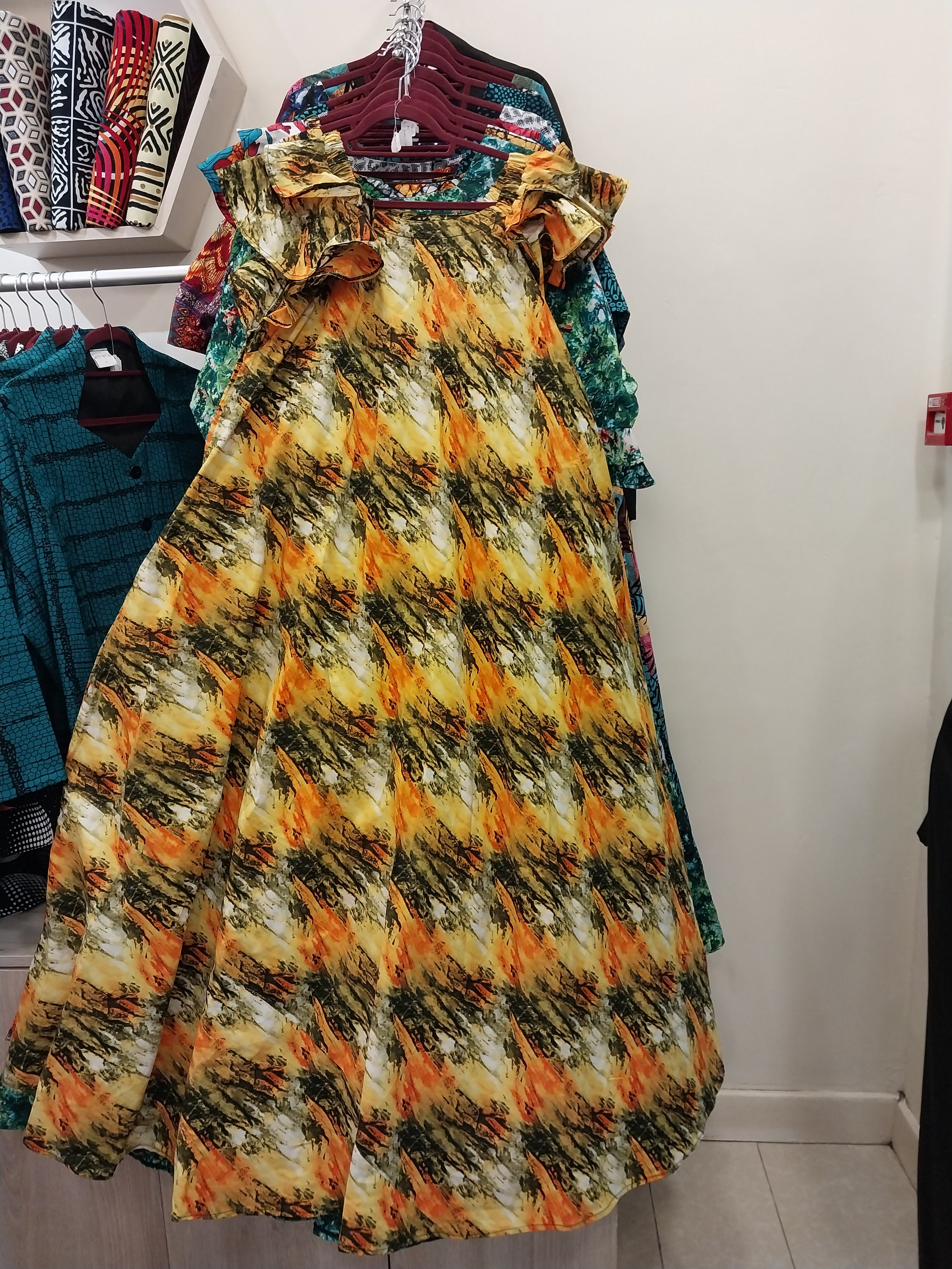 Kitenge Tent Dress – Flowing Comfort with Bold African Elegance