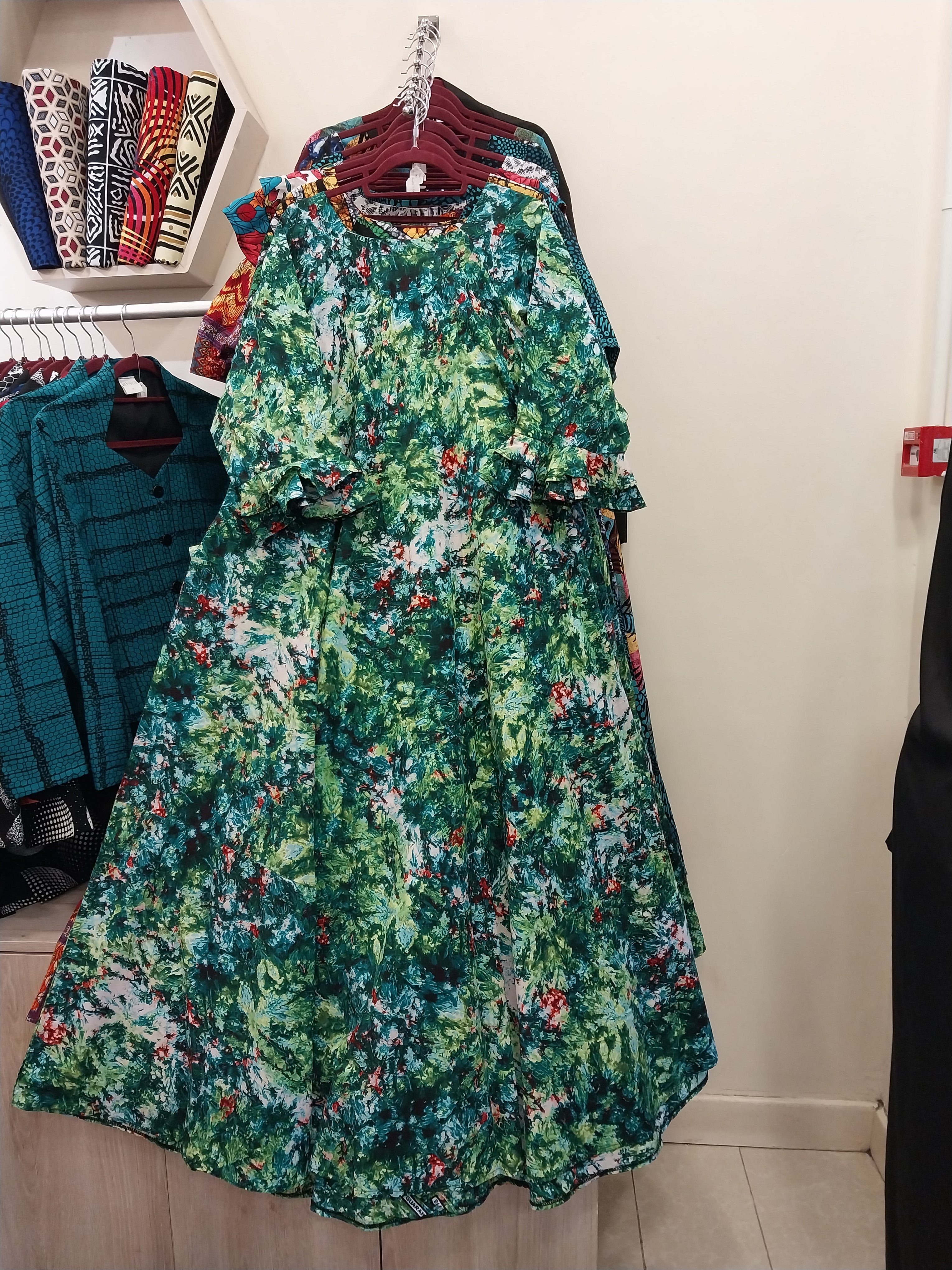 Kitenge Tent Dress – Flowing Comfort with Bold African Elegance