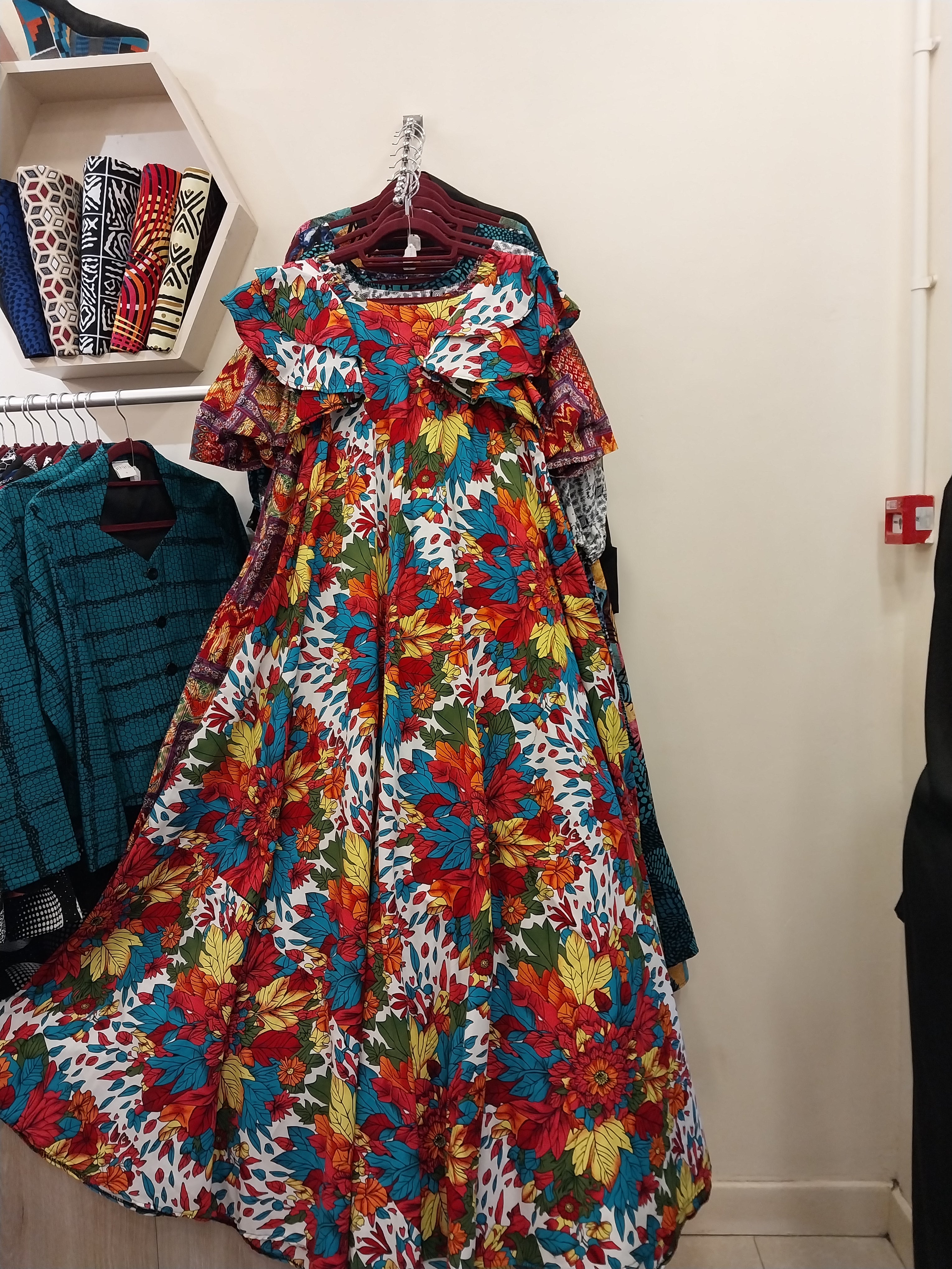 Kitenge Tent Dress – Flowing Comfort with Bold African Elegance