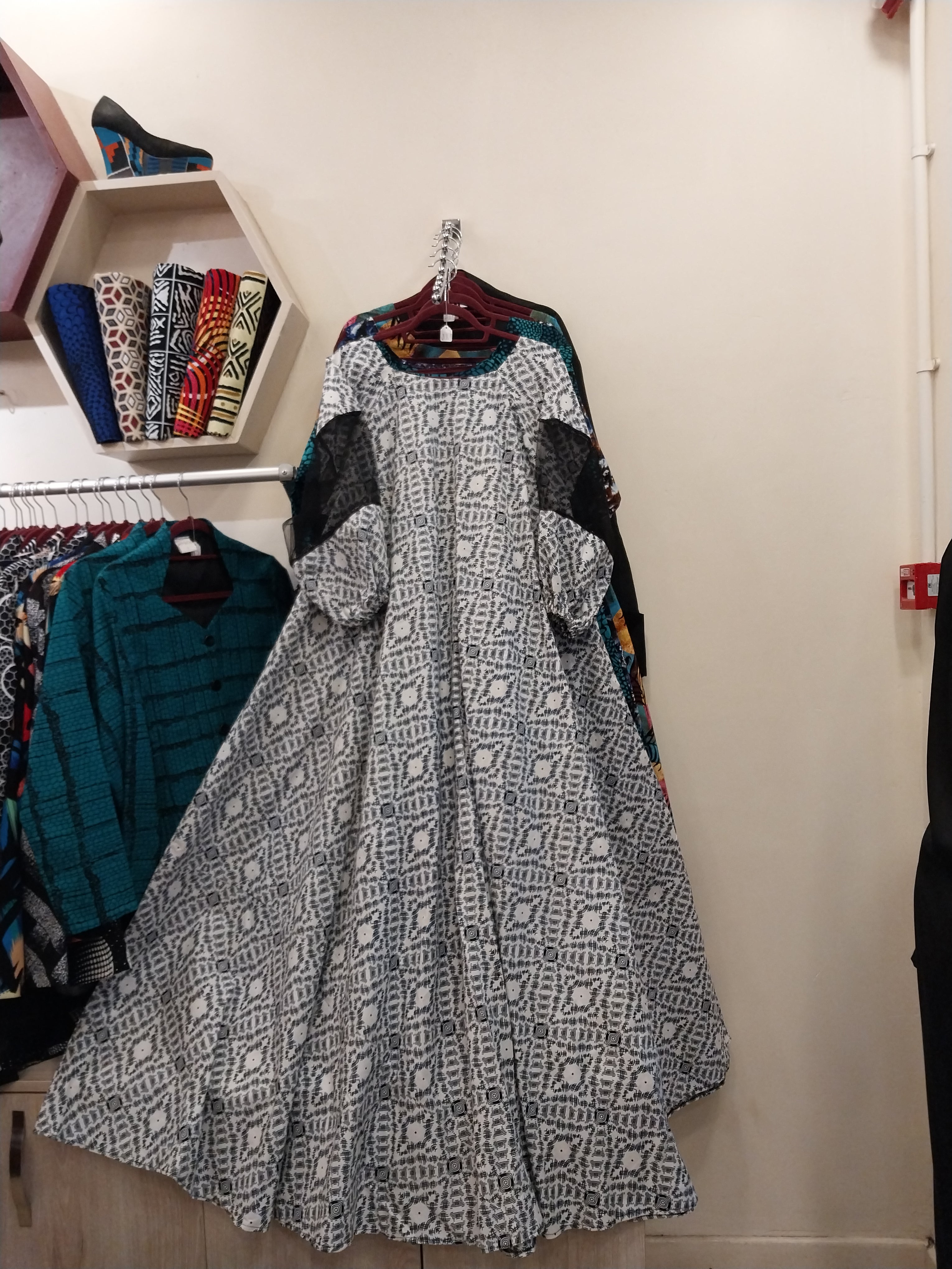 Kitenge Tent Dress – Flowing Comfort with Bold African Elegance