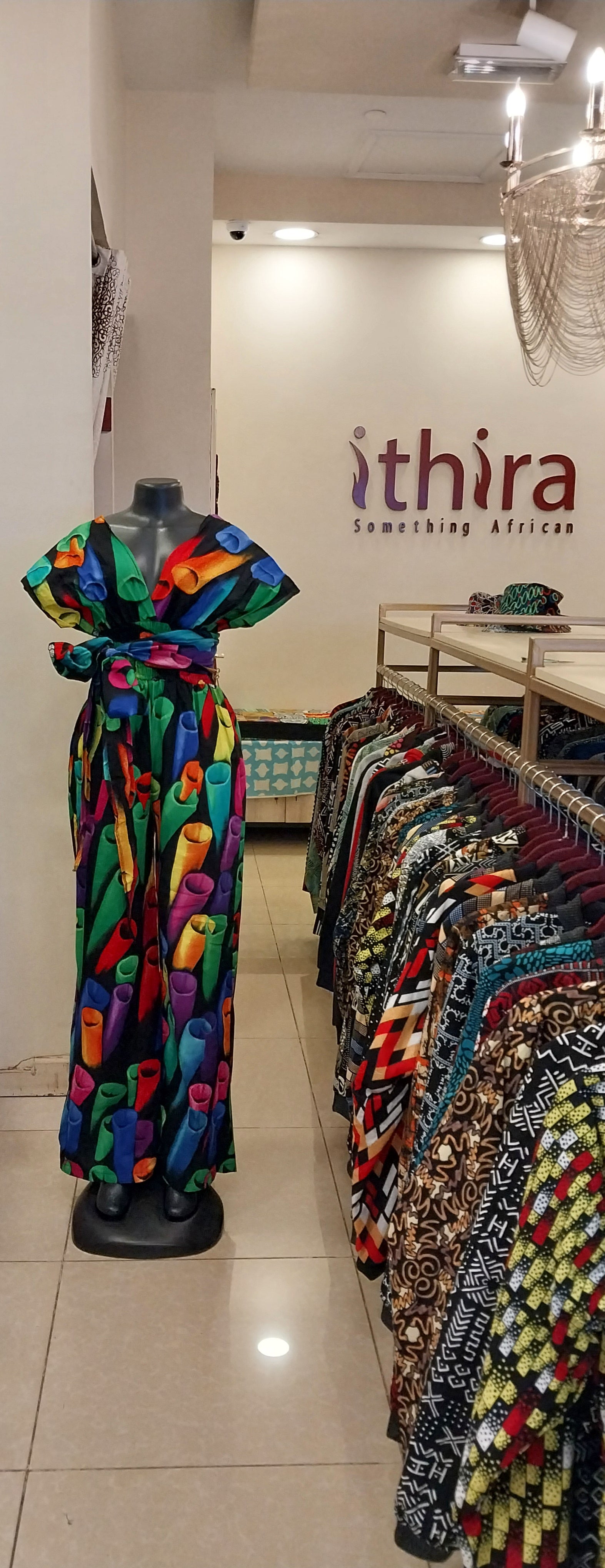 Multicolor Print Jumpsuit