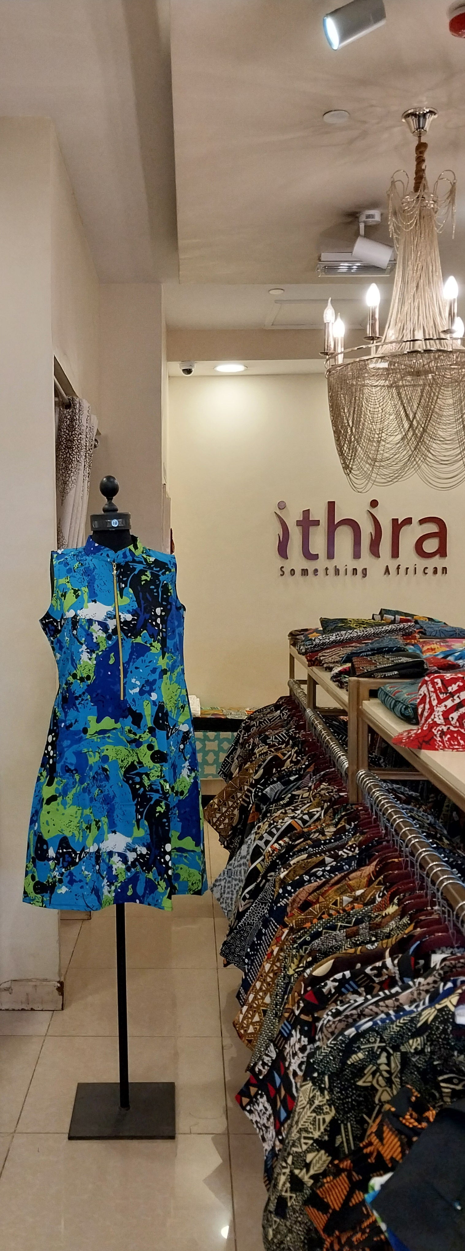 Blue & Green Sleeveless Half-Zipped Knee-Length Dresses – Effortless Style Meets Everyday Comfort