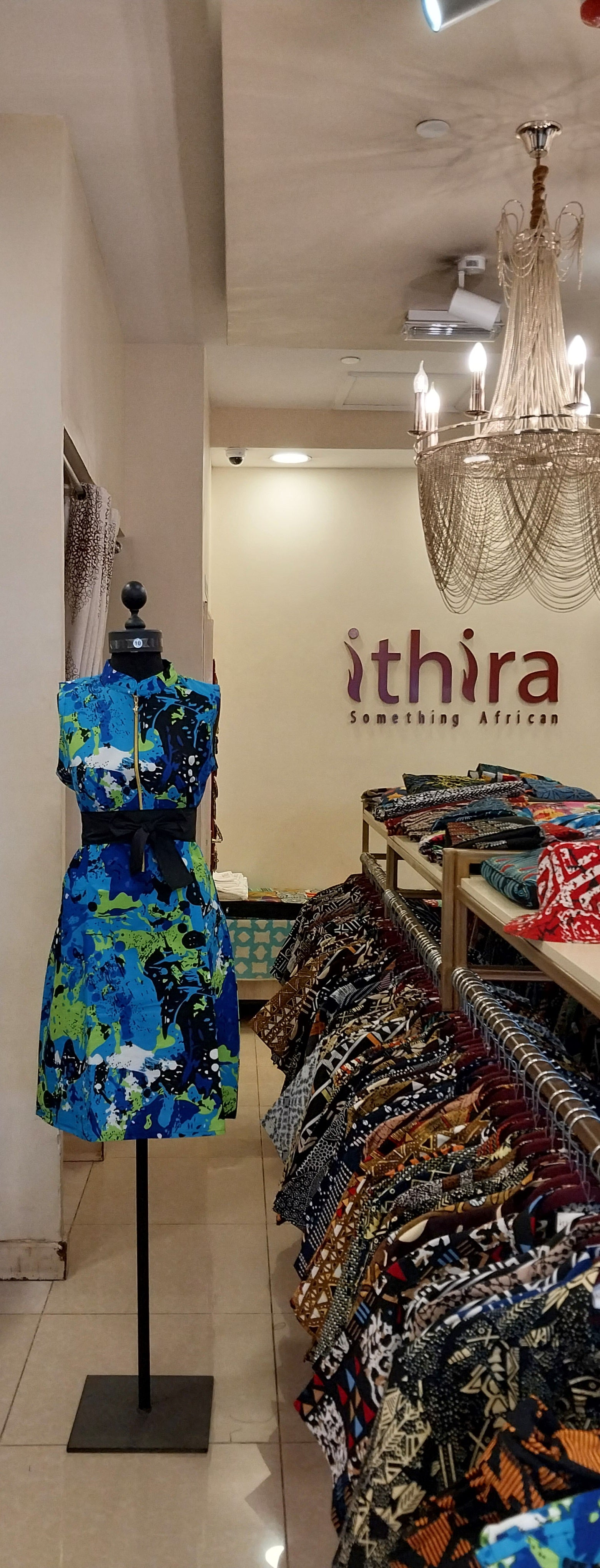 Blue & Green Sleeveless Half-Zipped Knee-Length Dresses – Effortless Style Meets Everyday Comfort
