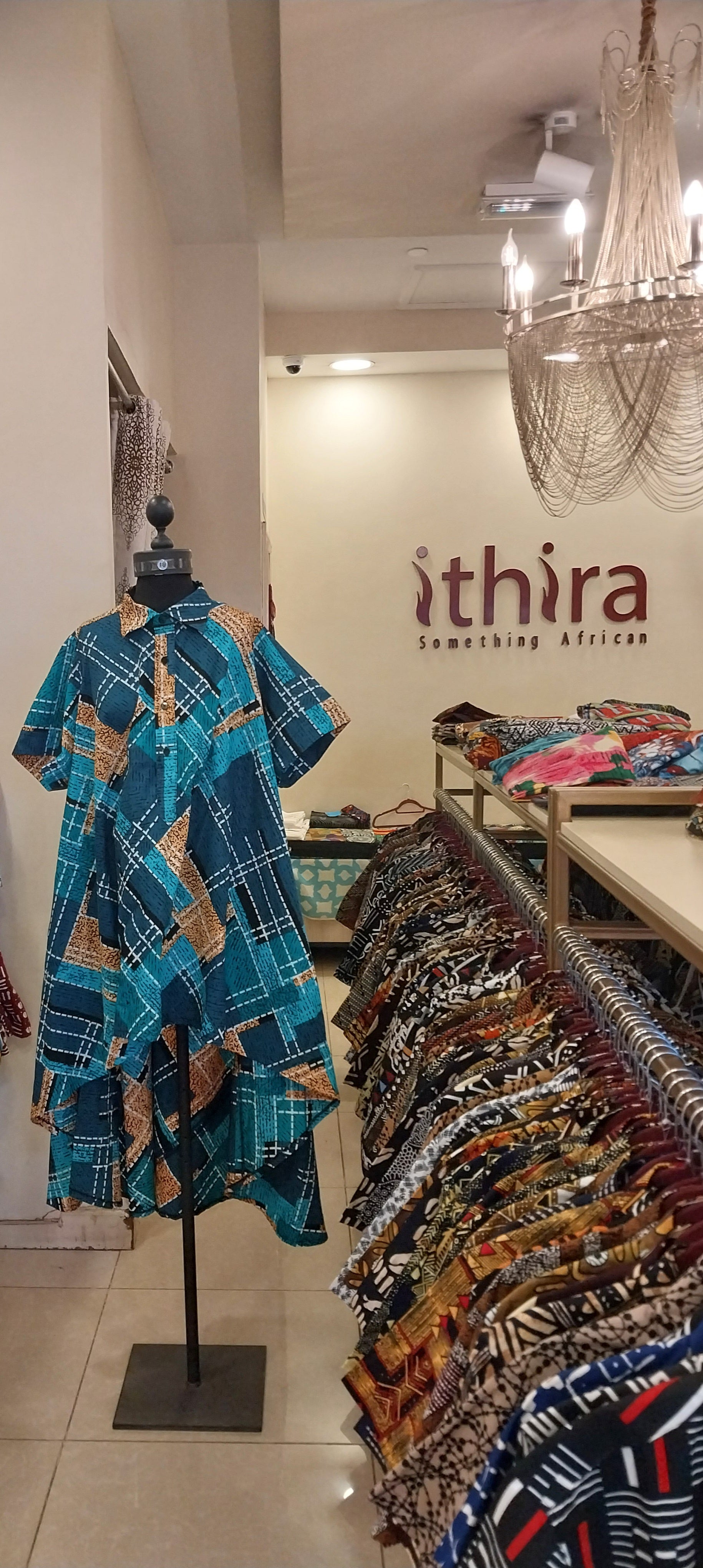 Kitenge Hi-Lo Tent Dress – Flowing Comfort with Bold African Elegance