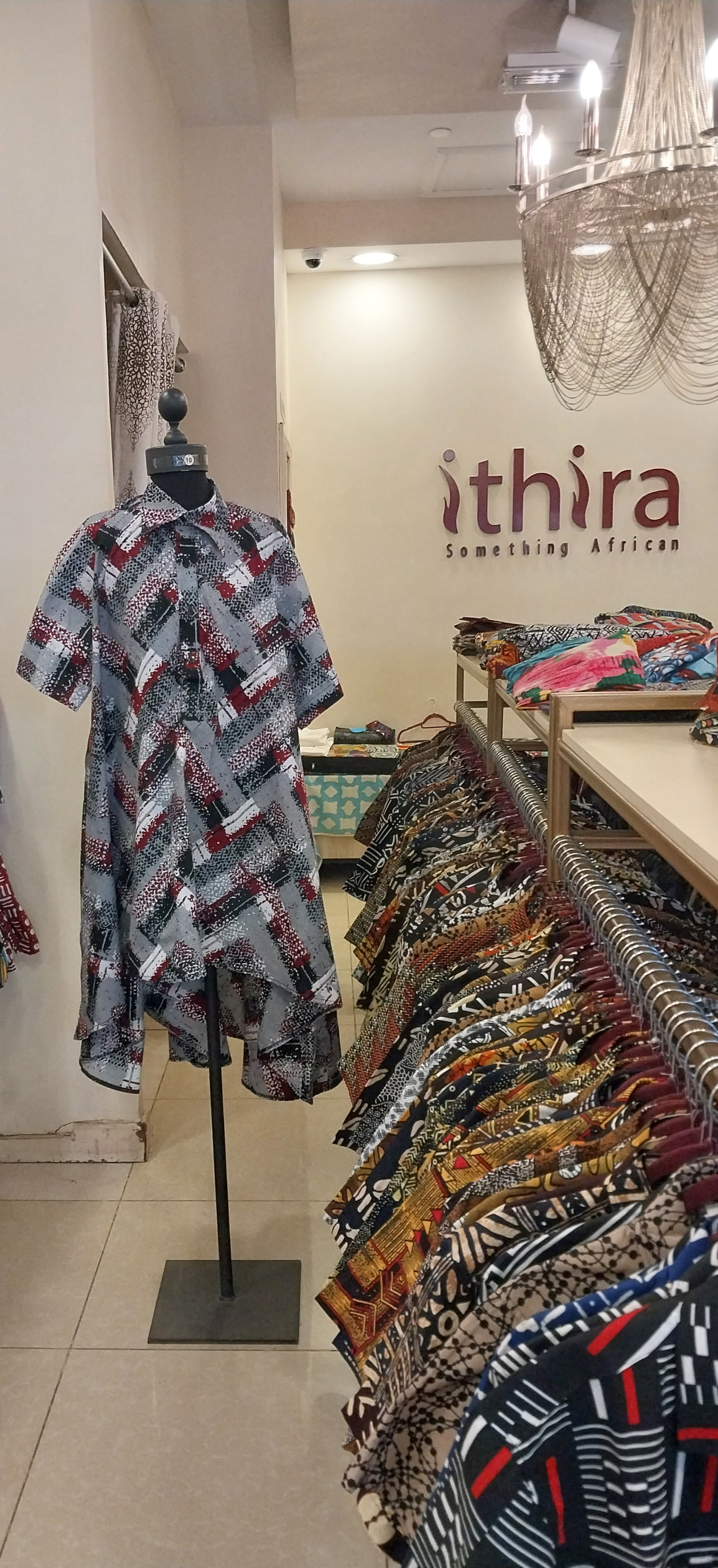 Kitenge Hi-Lo Tent Dress – Flowing Comfort with Bold African Elegance