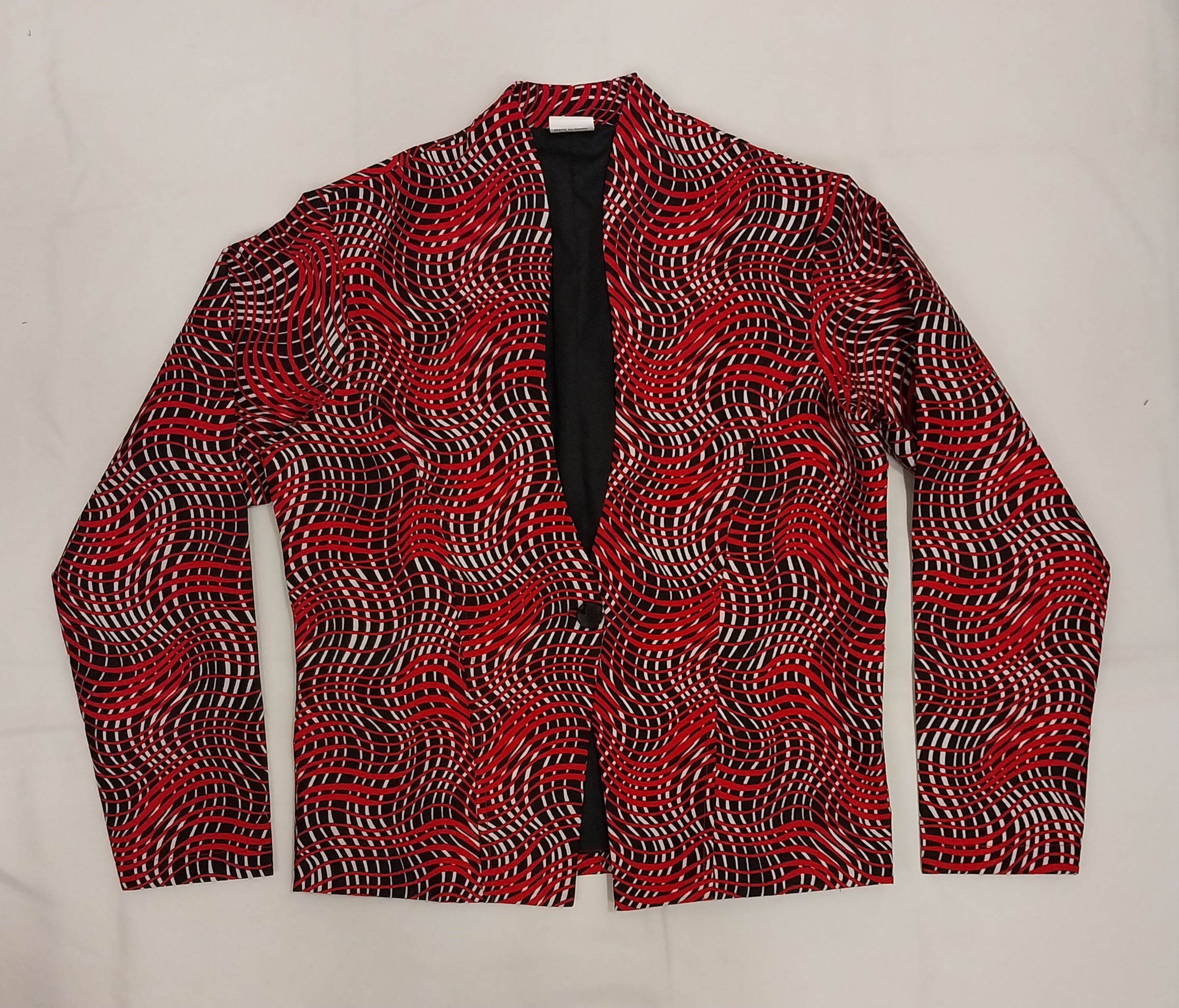 African Print Kitenge Blazer - Bold Corporate Jacket