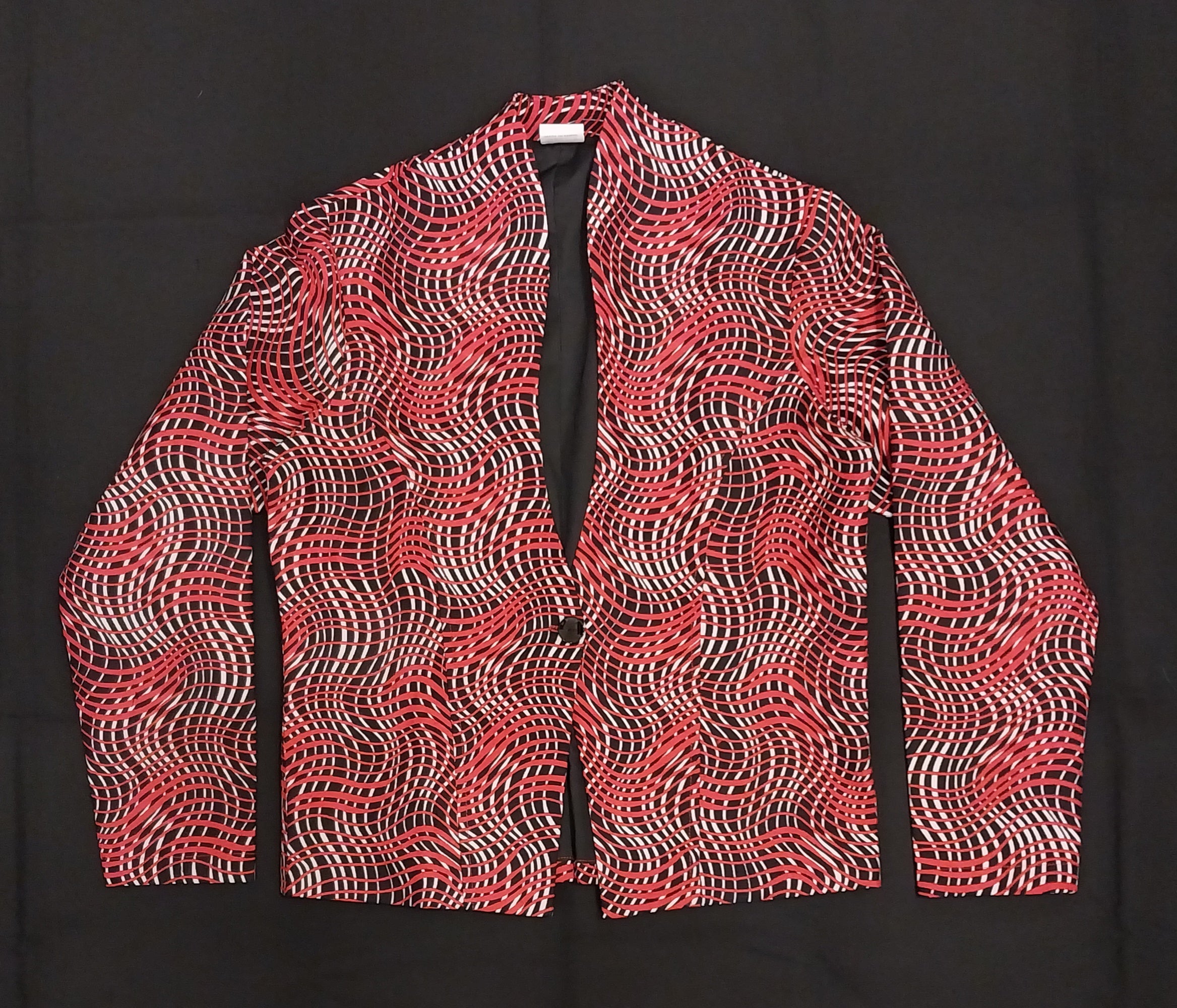 African Print Kitenge Blazer - Bold Corporate Jacket