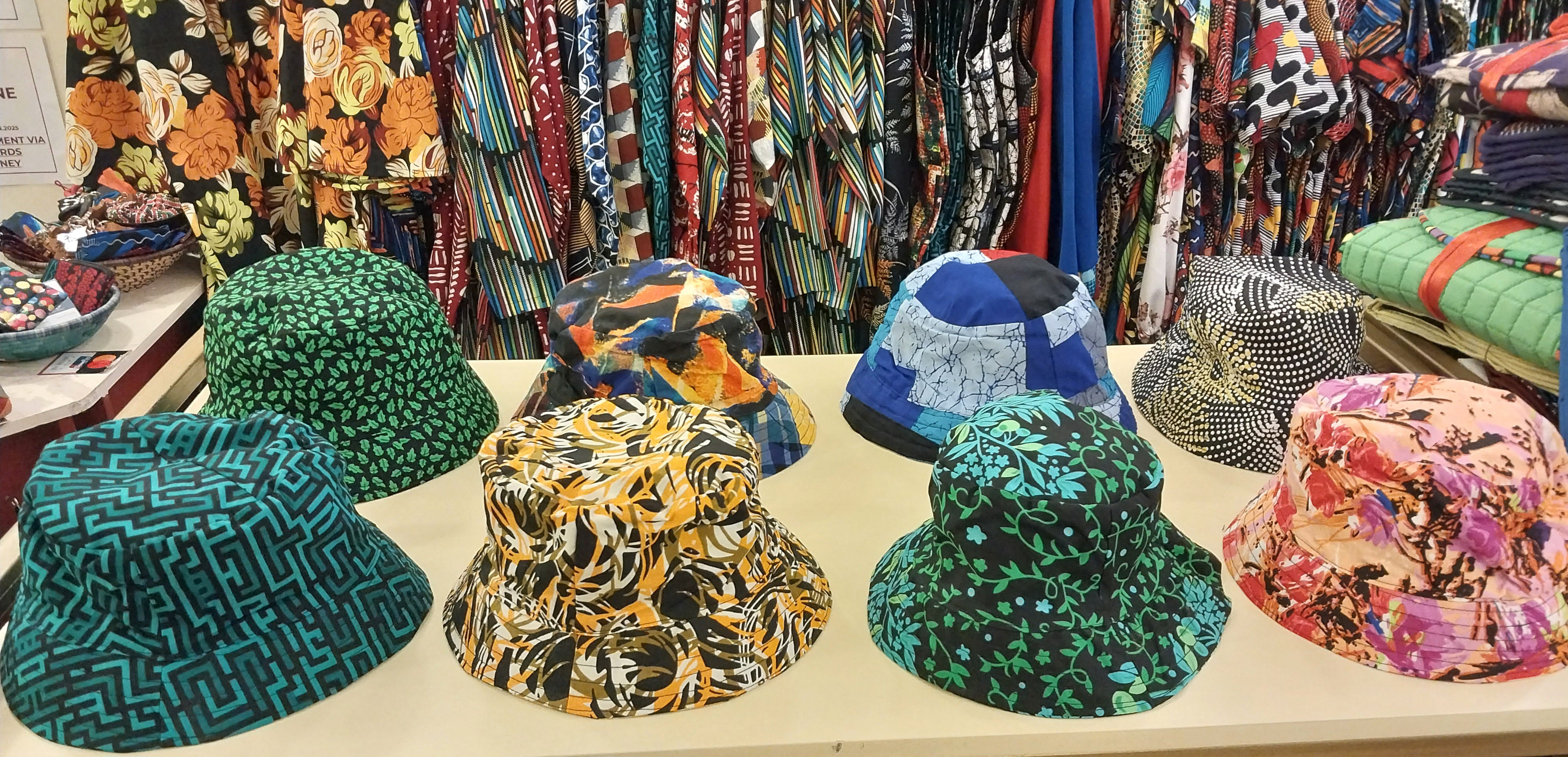 Kitenge Bucket Hat - African Print Cotton Hat