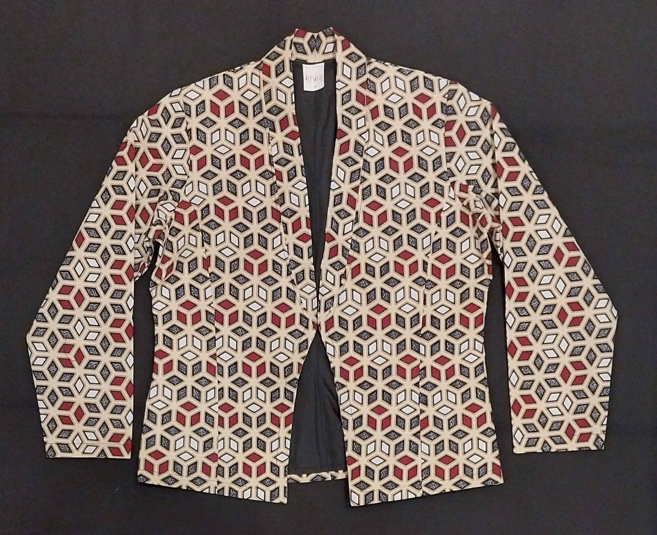 African Print Kitenge Blazer - Bold Corporate Jacket