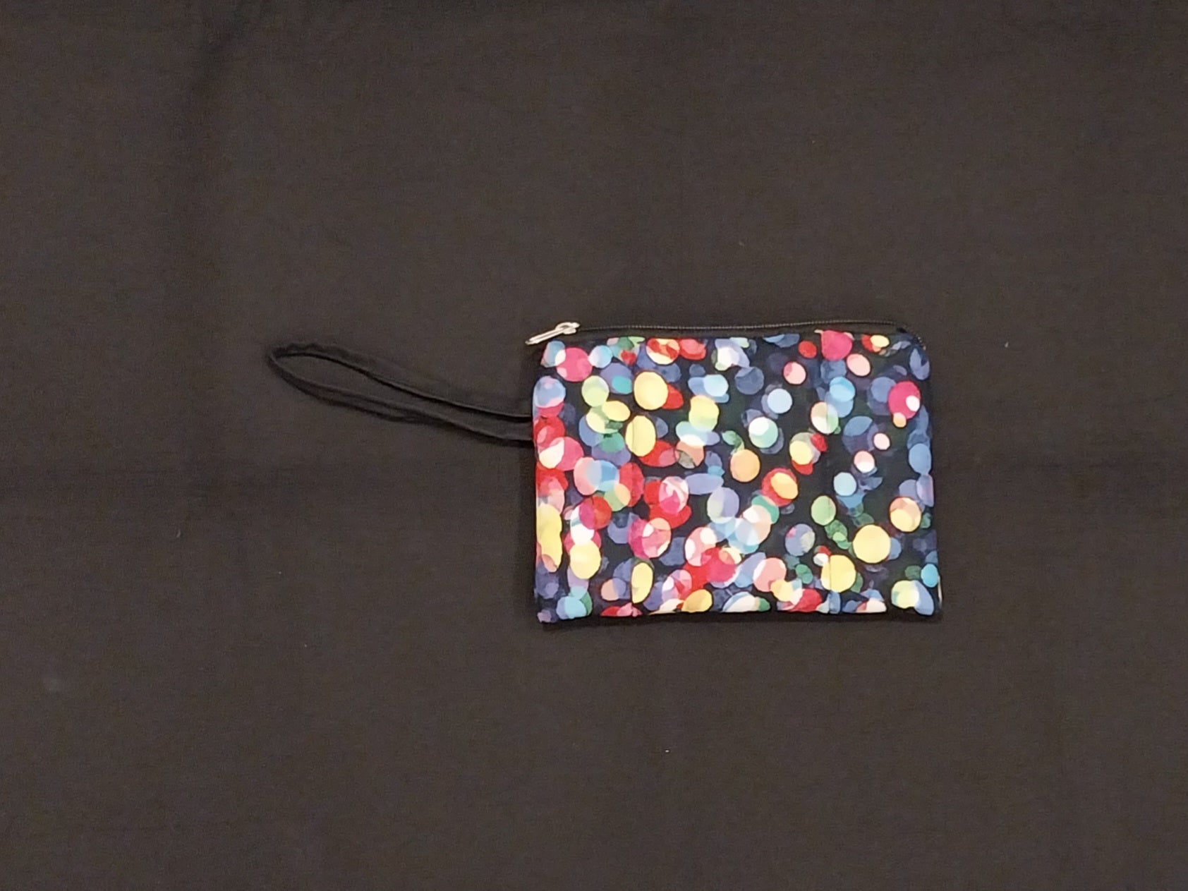 Multicolor Kitenge Zipper Makeup Pouch