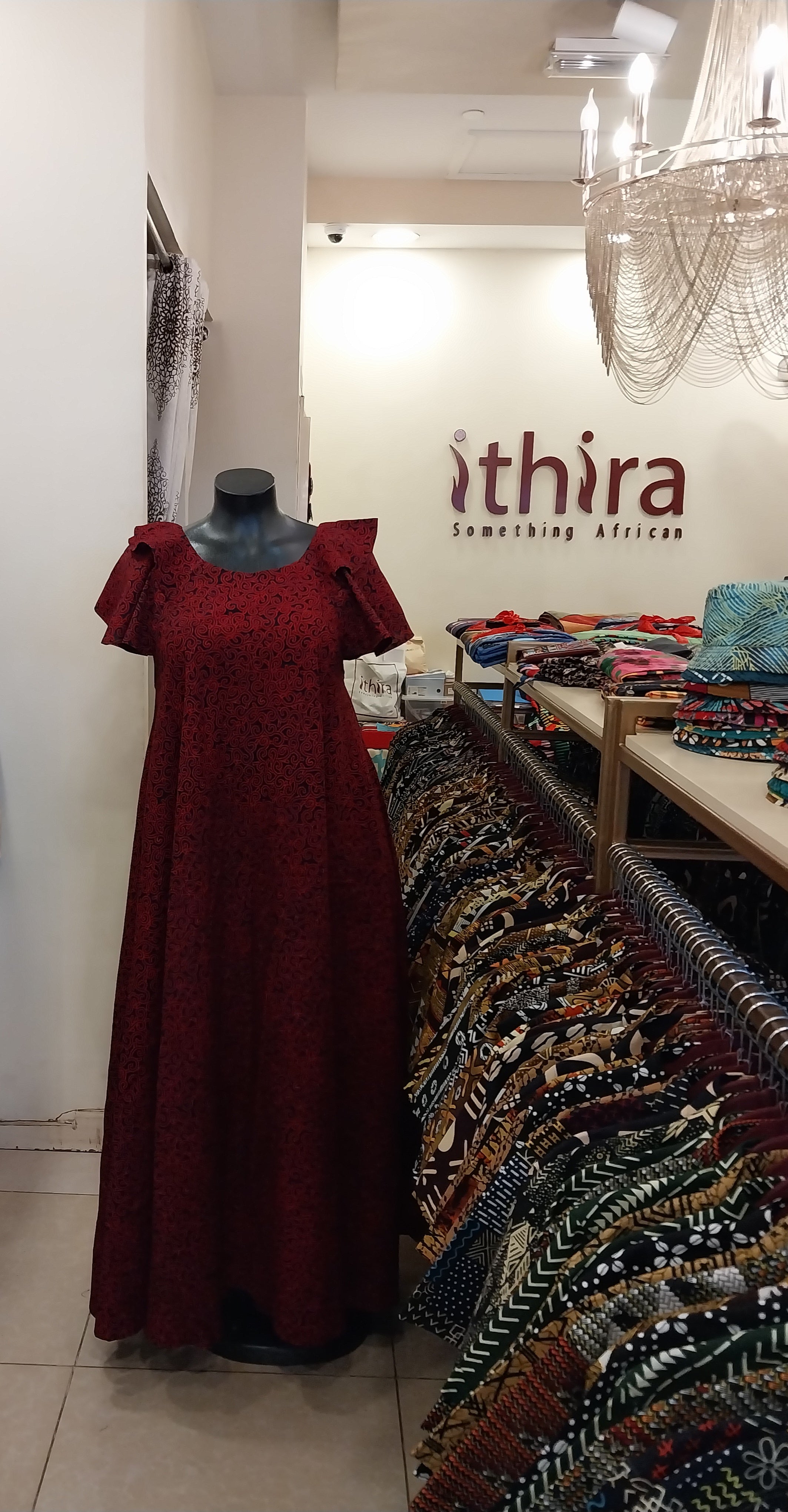 Red Double Flared Sleeve Tent Dress – Effortless Comfort & Modern Style