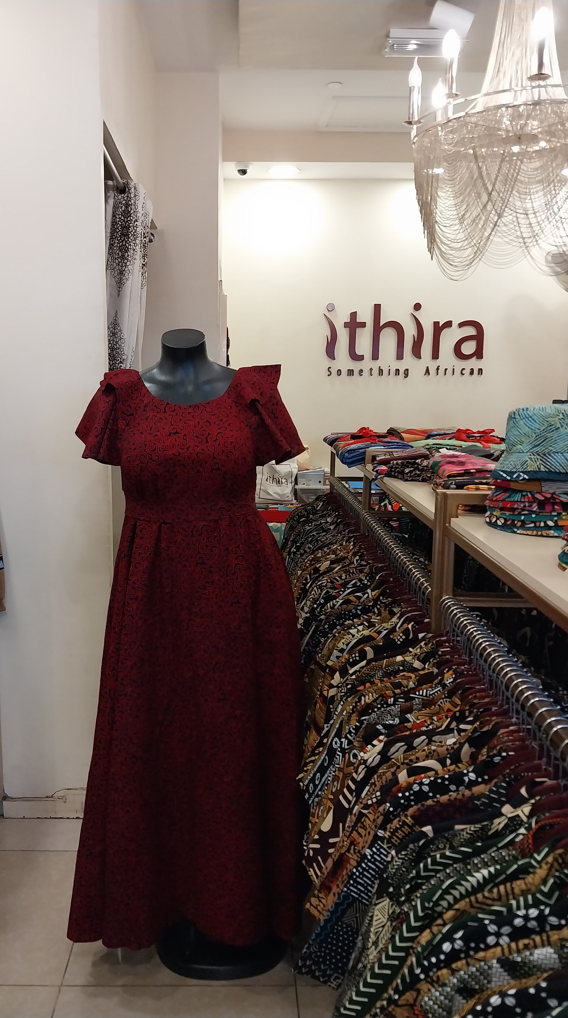 Red Double Flared Sleeve Tent Dress – Effortless Comfort & Modern Style