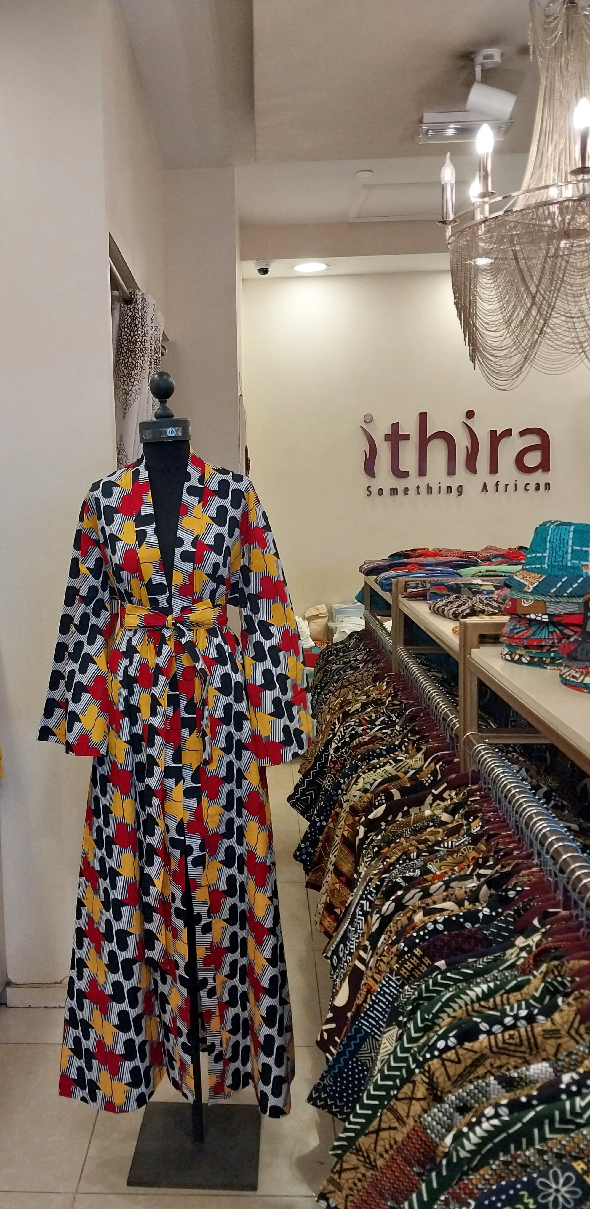 Yellow & Red Kimono Floor-Length Dress-Elegant Long Kimono Maxi for Every Occasion