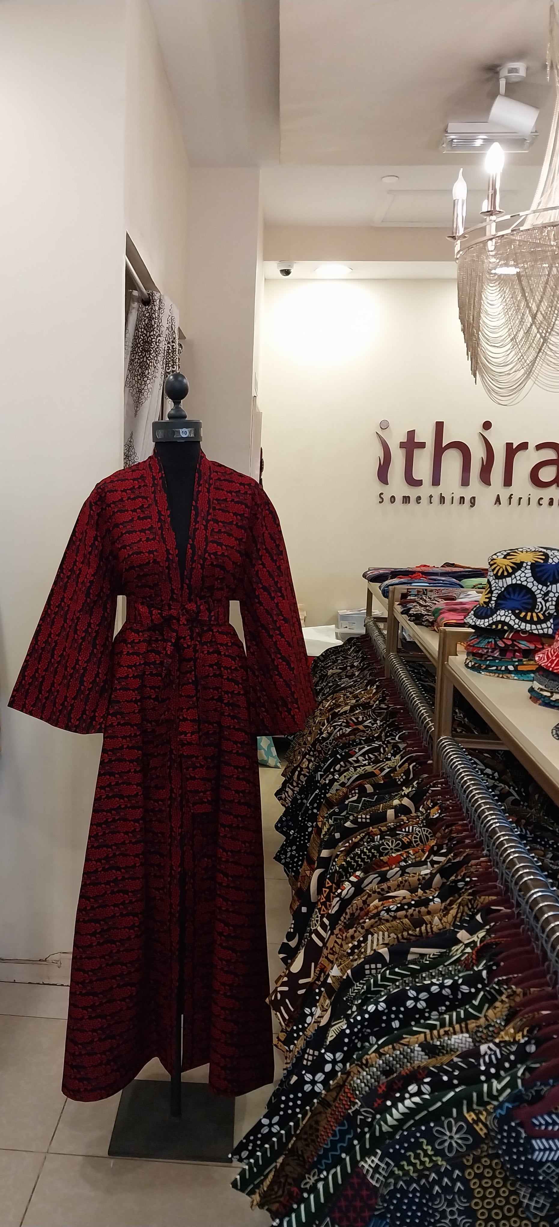 Red & Black Kimono Floor-Length Dress-Elegant Long Kimono Maxi for Every Occasion